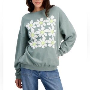 Grayson Threads, The Label Juniors' Sleepy Daisy Graphic Sweatshirt/size…